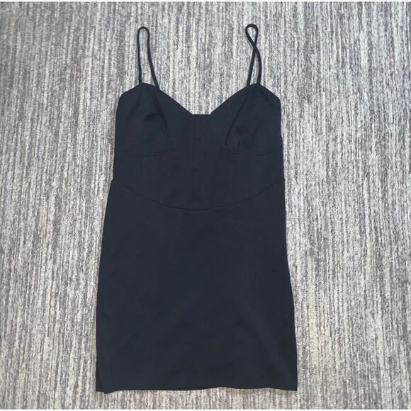 Brand‎ New Wild Fable Women's Size Medium Black Mini Sleeveless Dress - Picture 1 of 8
